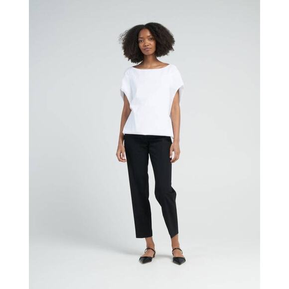 Dries Van Noten Poumas Slim Pants in Black on Black 44 L - Picture 1 of 4